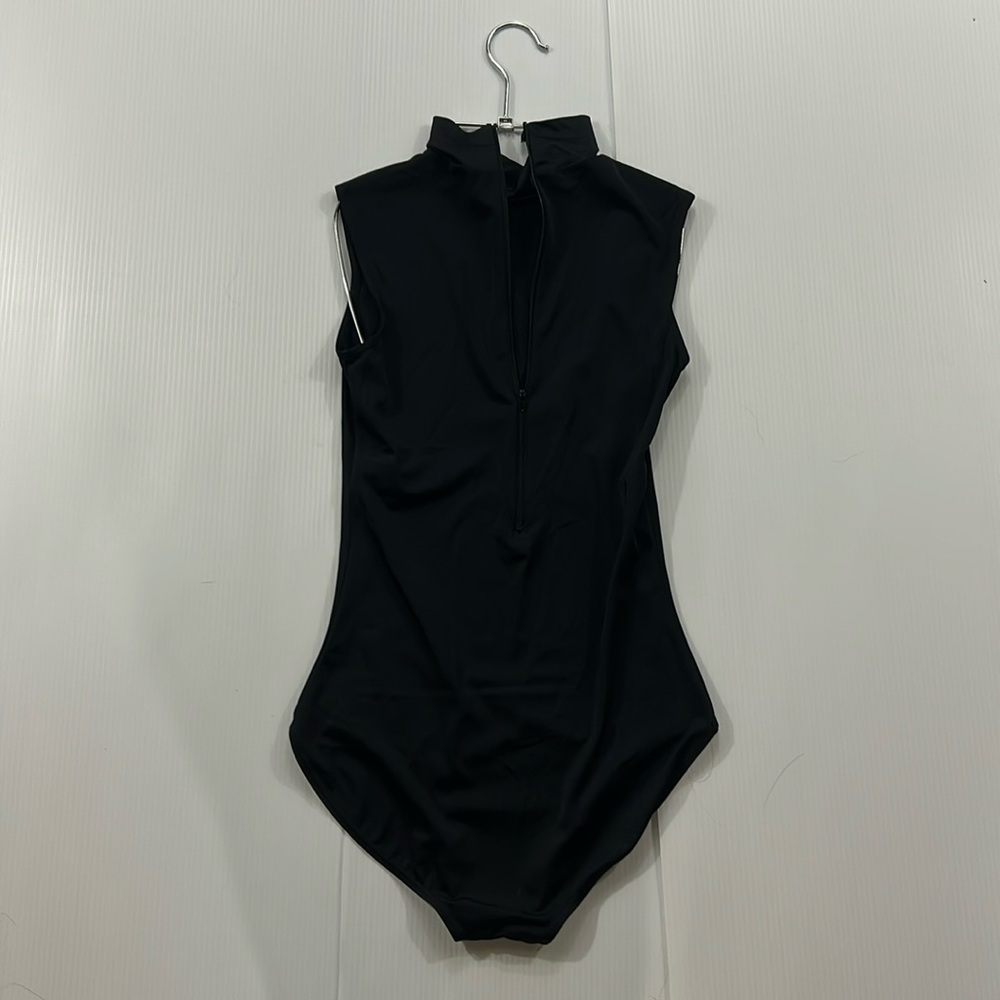 369. Women’s Balera‎ Black Sleeveless Bodysuit (M)